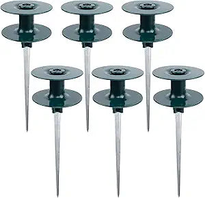 Twinkle Star Garden Hose Guide Spike 6 Pack
