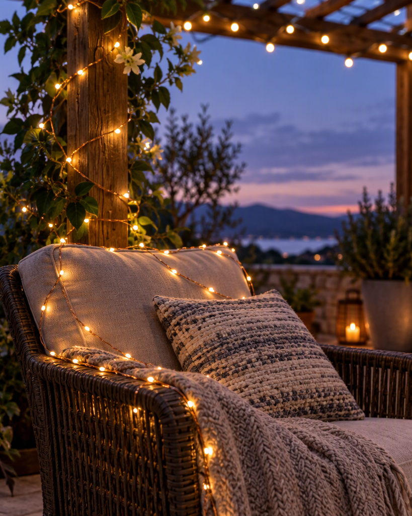 Warm white LED string and fairy lights