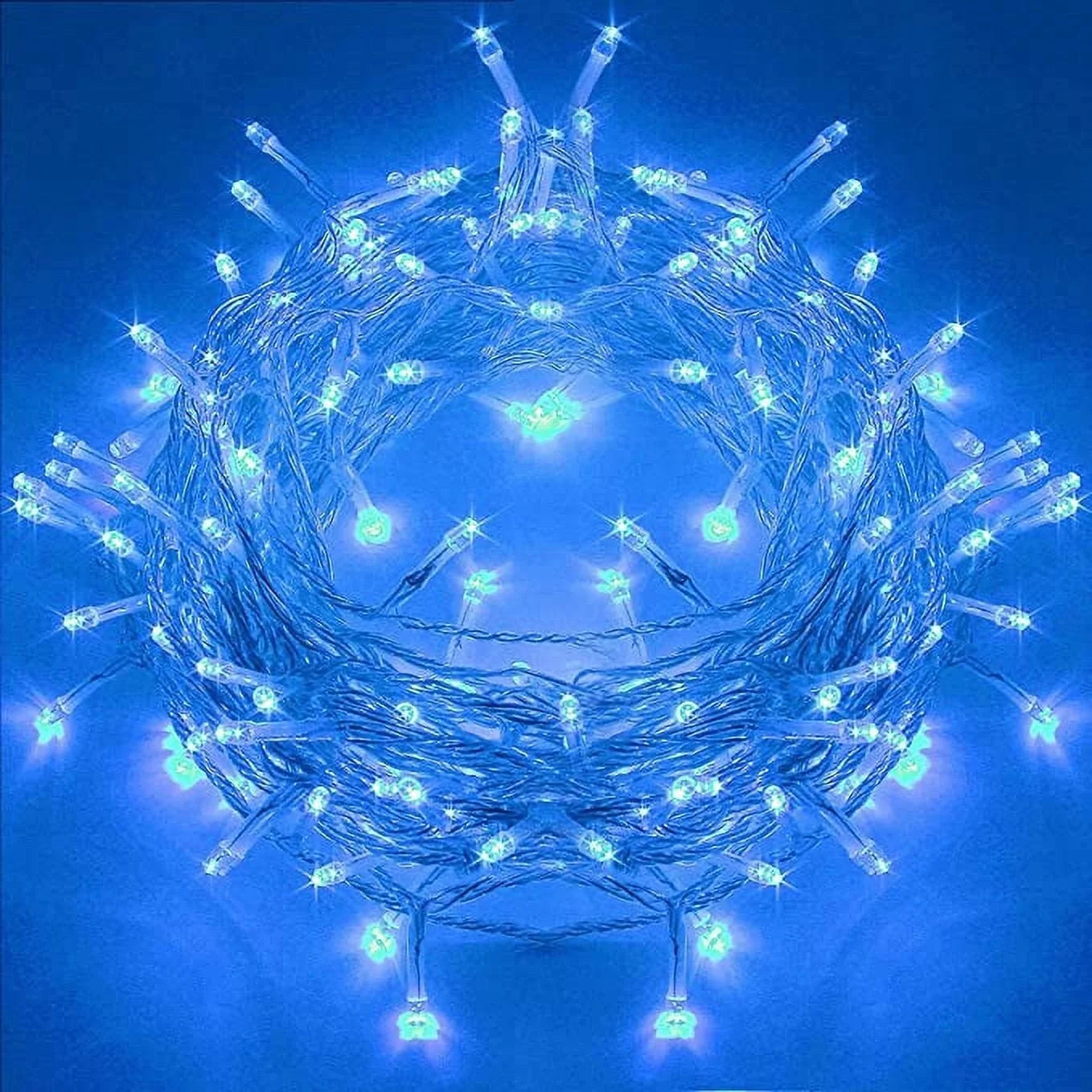 Christmas Fairy Lights Battery Operated 33ft 100 Led String Lights