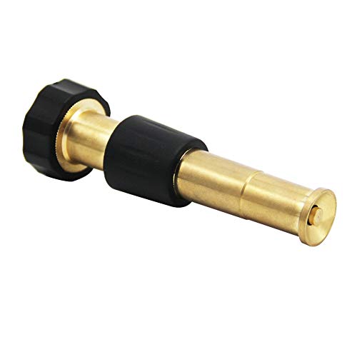 Twinkle Star Heavy-Duty Brass Adjustable Hose Nozzle, TWIS3452 - Twinkle Star