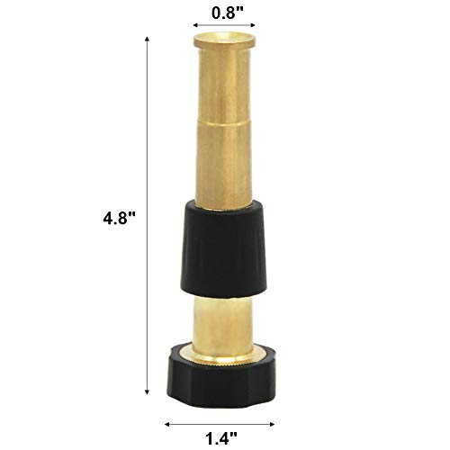 Twinkle Star Heavy-Duty Brass Adjustable Hose Nozzle, TWIS3452 - Twinkle Star