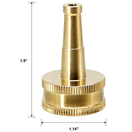 Twinkle Star Brass Jet Sweeper Jet Nozzle, 2 Pack, TWIS3431 - Twinkle Star