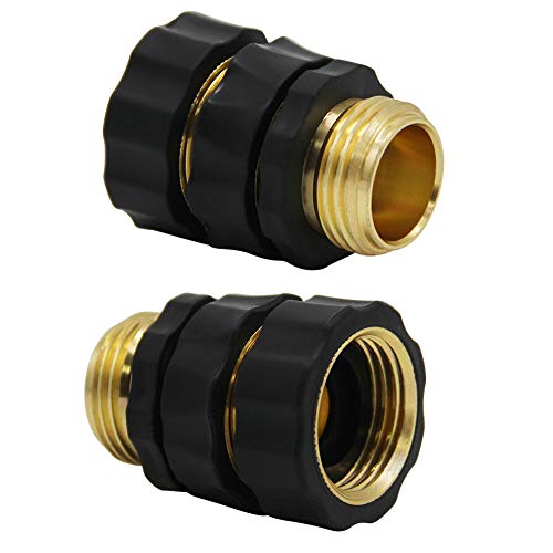 Twinkle Star 3/4 Inch Garden Hose Fitting Quick Connector Male and Female Set, 4 Set - Twinkle Star