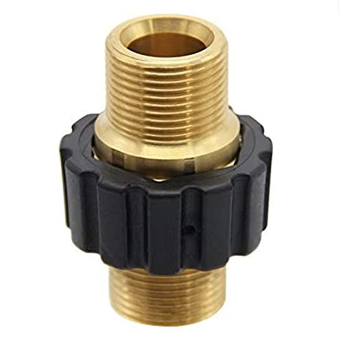 Twinkle Star Pressure Washer Hose Quick Connector, M22 Metric Male Thread Fitting, TWIS375 - Twinkle Star