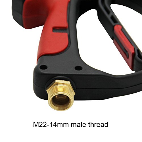 Twinkle Star Pressure Washer Gun, M22 14mm Fitting, 3000 PSI with 4-Color Pressure Water Washer Nozzles - Twinkle Star