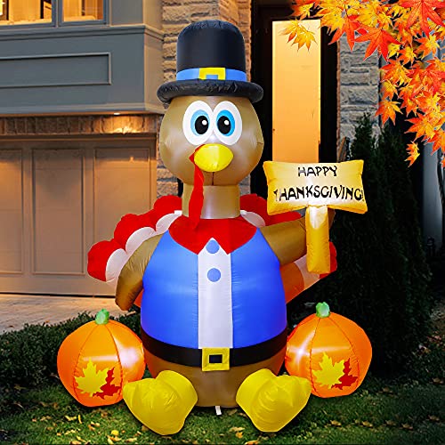 Thanksgiving Day Inflatable Turkey (Turkey with Happy Thanksgiving Day) - Twinkle Star