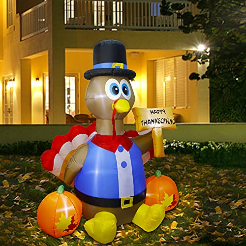 Thanksgiving Day Inflatable Turkey (Turkey with Happy Thanksgiving Day) - Twinkle Star