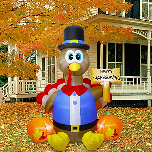 Thanksgiving Day Inflatable Turkey (Turkey with Happy Thanksgiving Day) - Twinkle Star